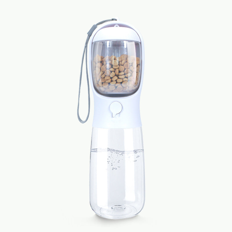 SipGo 2-in-1 Travel Water Bottle – White