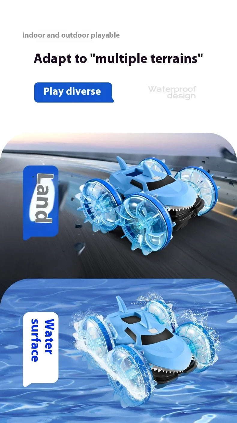 SharkTumbler 360 Stunt RC Car