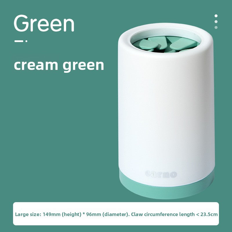 PawRinse Portable Paw Cleaner – Large / Green