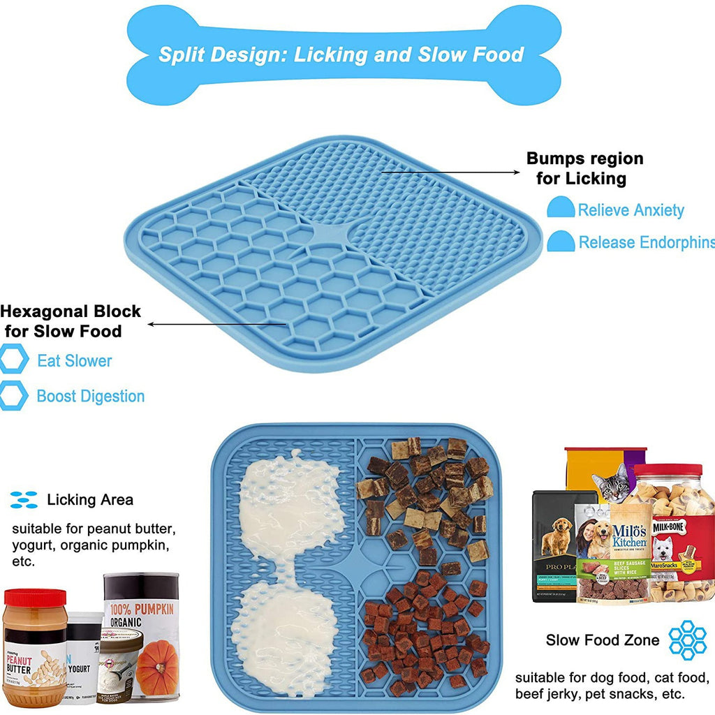 CalmPaws Lick & Snuffle Mat Set