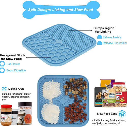 CalmPaws Lick & Snuffle Mat Set